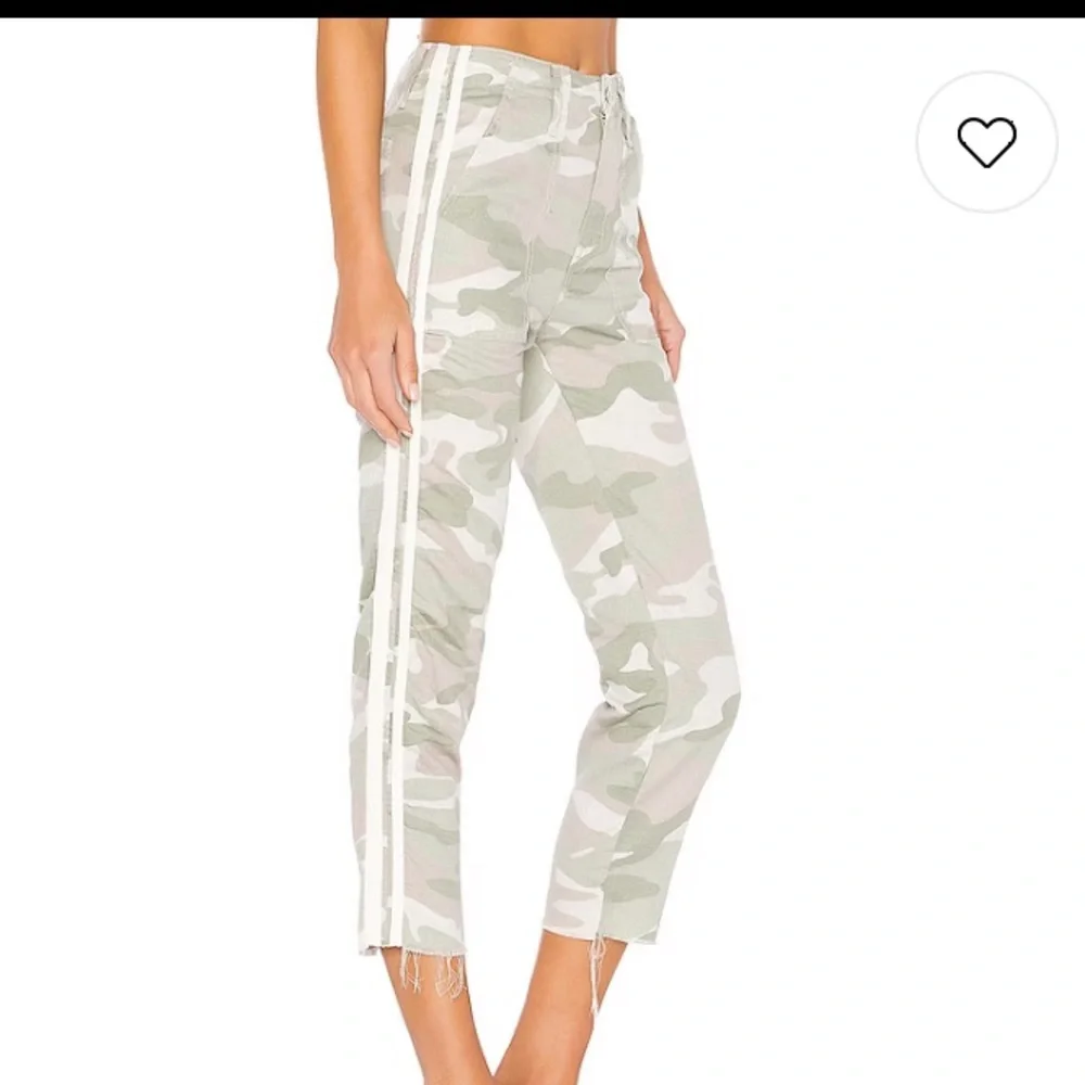 💙 Mother The Shaker Chop Crop Fray Desert Print - Picture 15 of 15